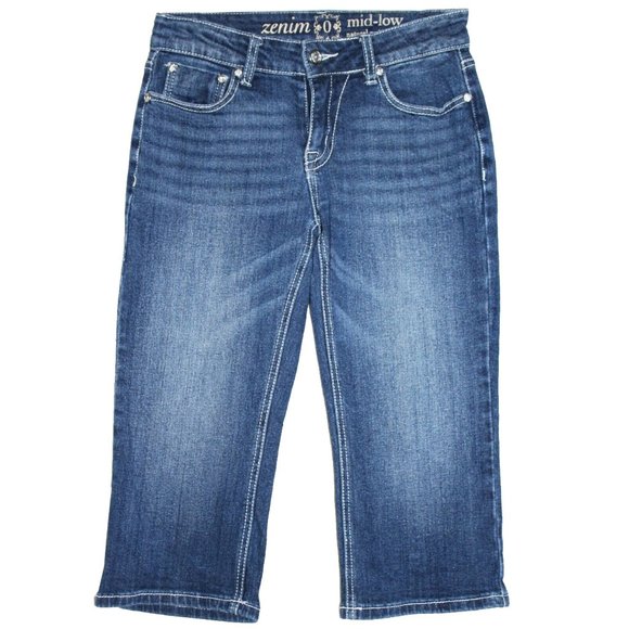 Zenim Denim Jr/ Misses Capri Jean Size 0 - Picture 3 of 13